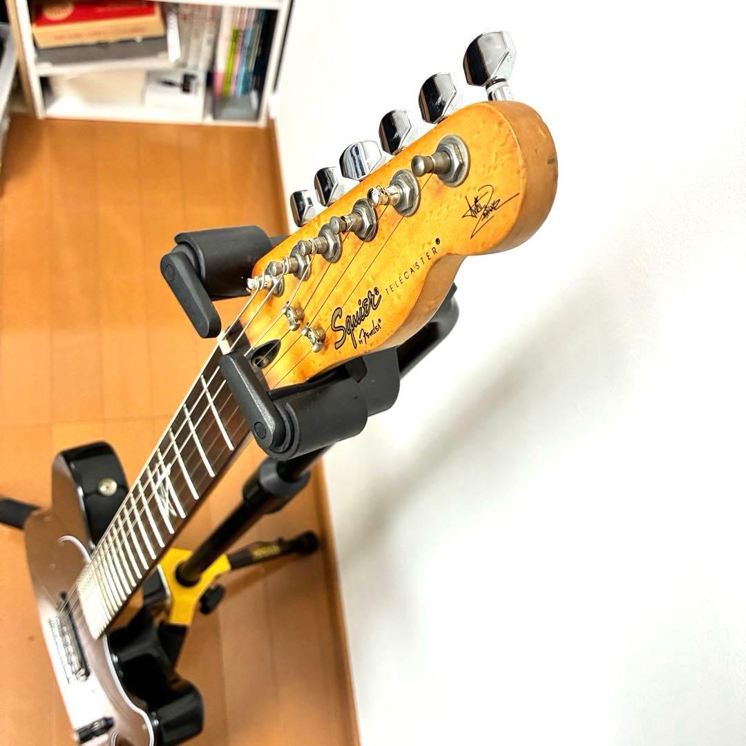 Squier テレキャスター　アヴリル　ラヴィーンモデル　エレキギター