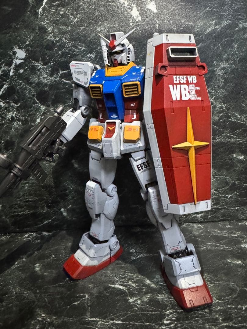 MG ガンダム　 ONE YEAR WAR 塗装完成品　ガンプラ　プラモデル