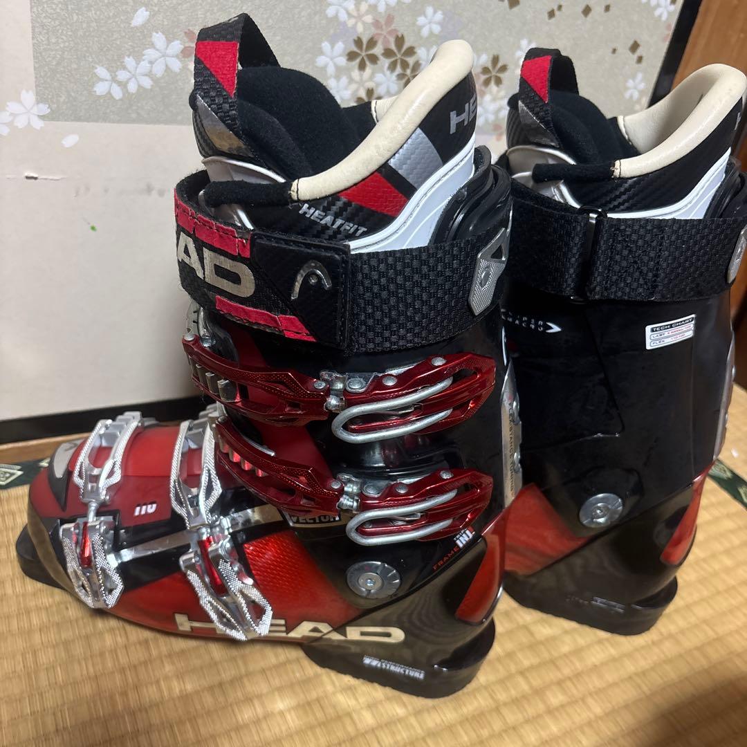 HEAD スキーブーツ レッド/ブラック