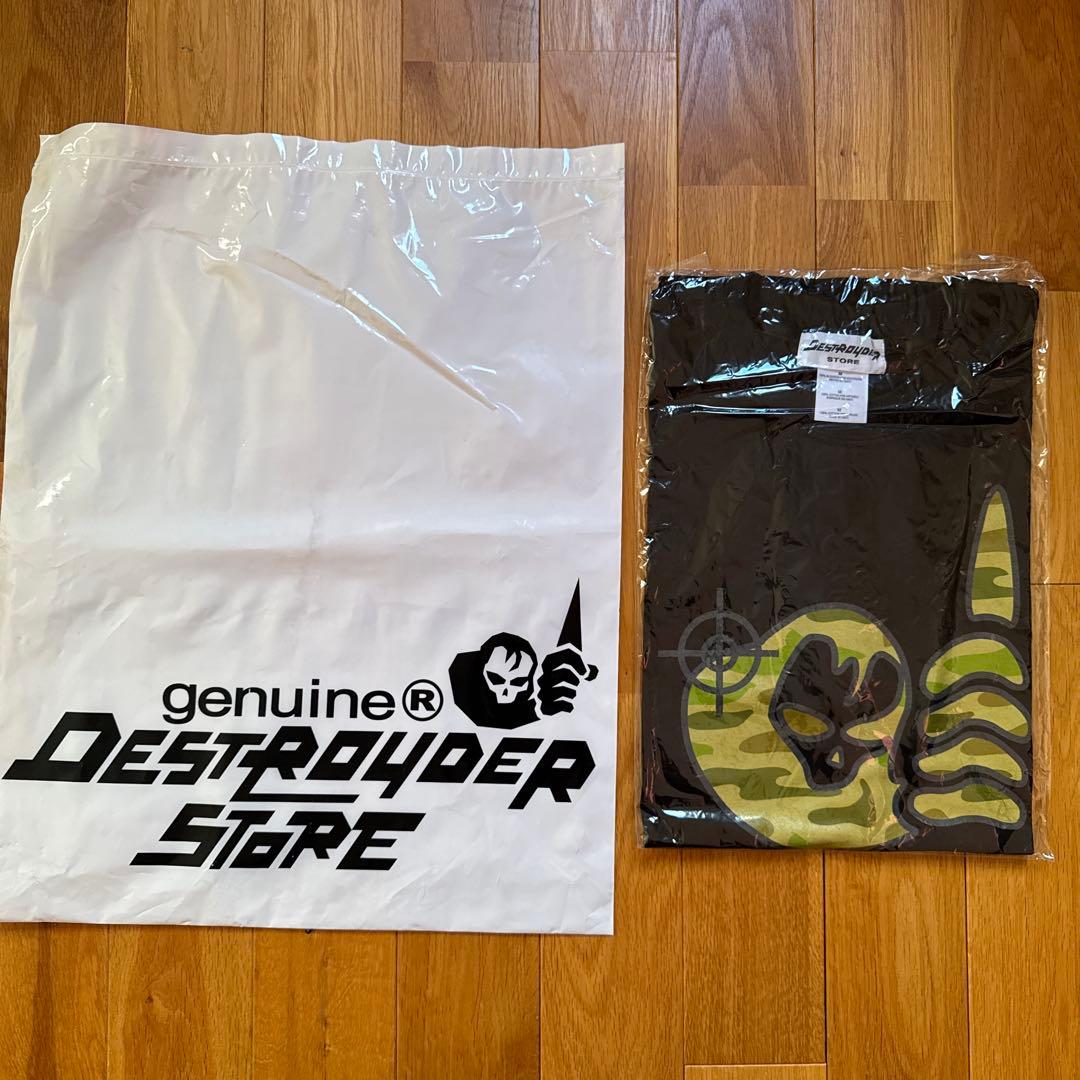 マッドカプセルマーケッツ限定TシャツDESTROYER 迷彩柄 Tシャツ S