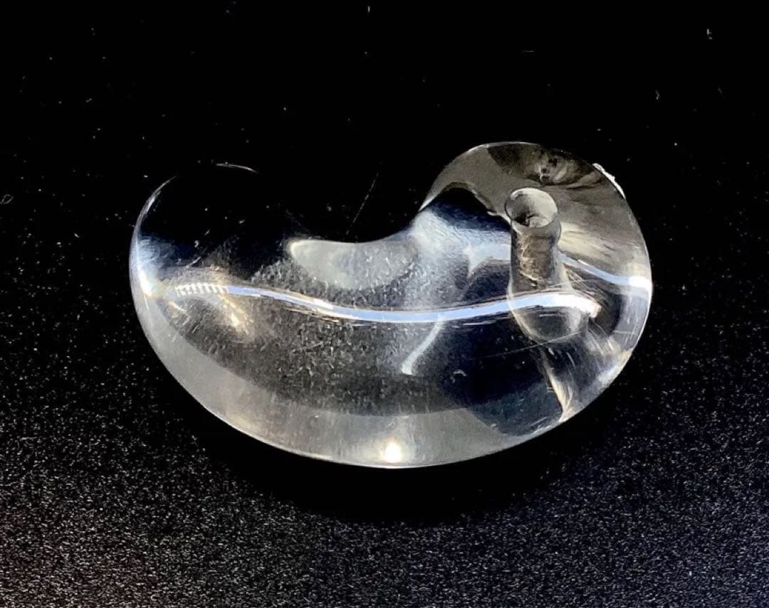 ✳ガネッシュヒマール水晶*勾玉の超最高峰　◆2度と入手は無理でしょう　鑑別書付‼️