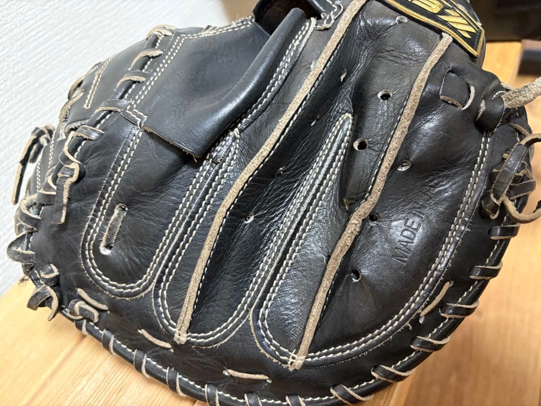 ZEETキャッチャーミット(グローブ入れ付)