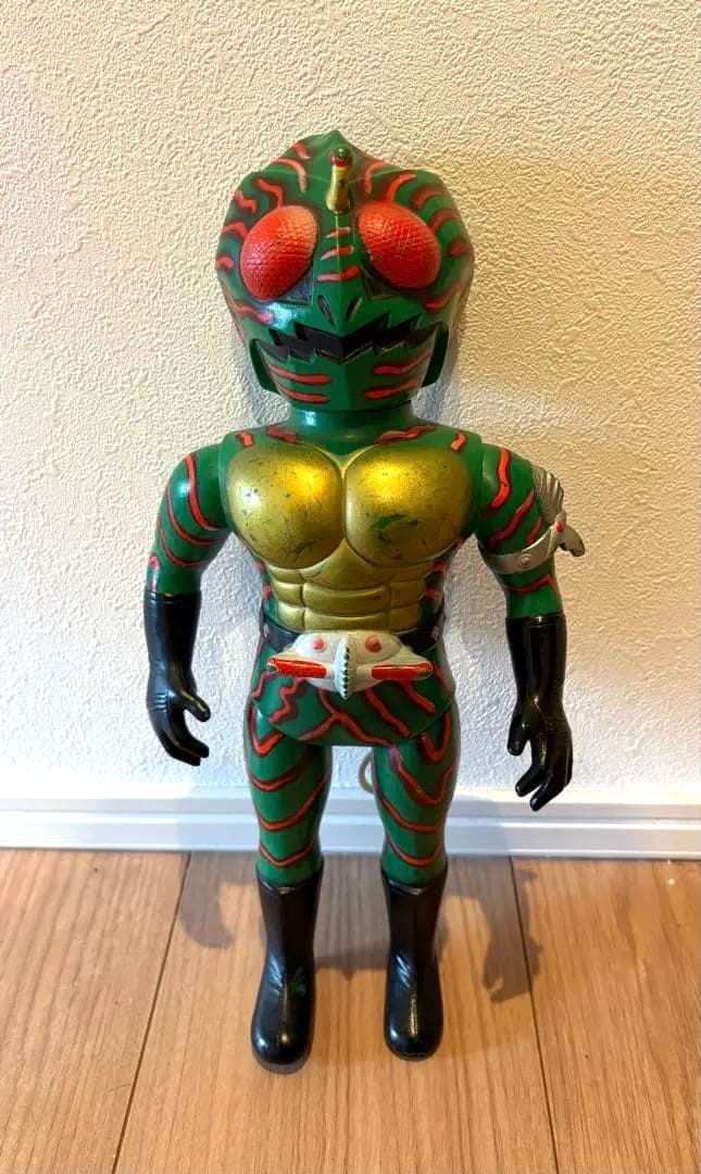 【希少】当時物 70s 仮面ライダー アマゾン トーキング 増田屋 ソフビ