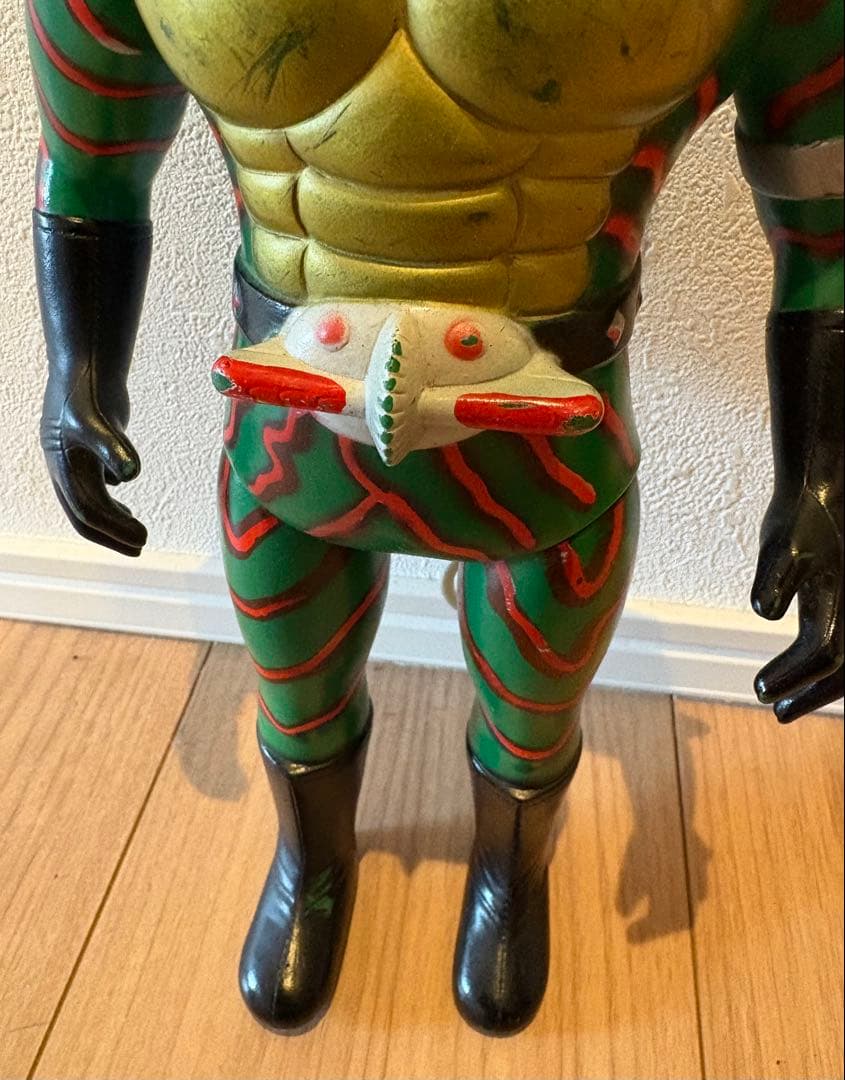 【希少】当時物 70s 仮面ライダー アマゾン トーキング 増田屋 ソフビ