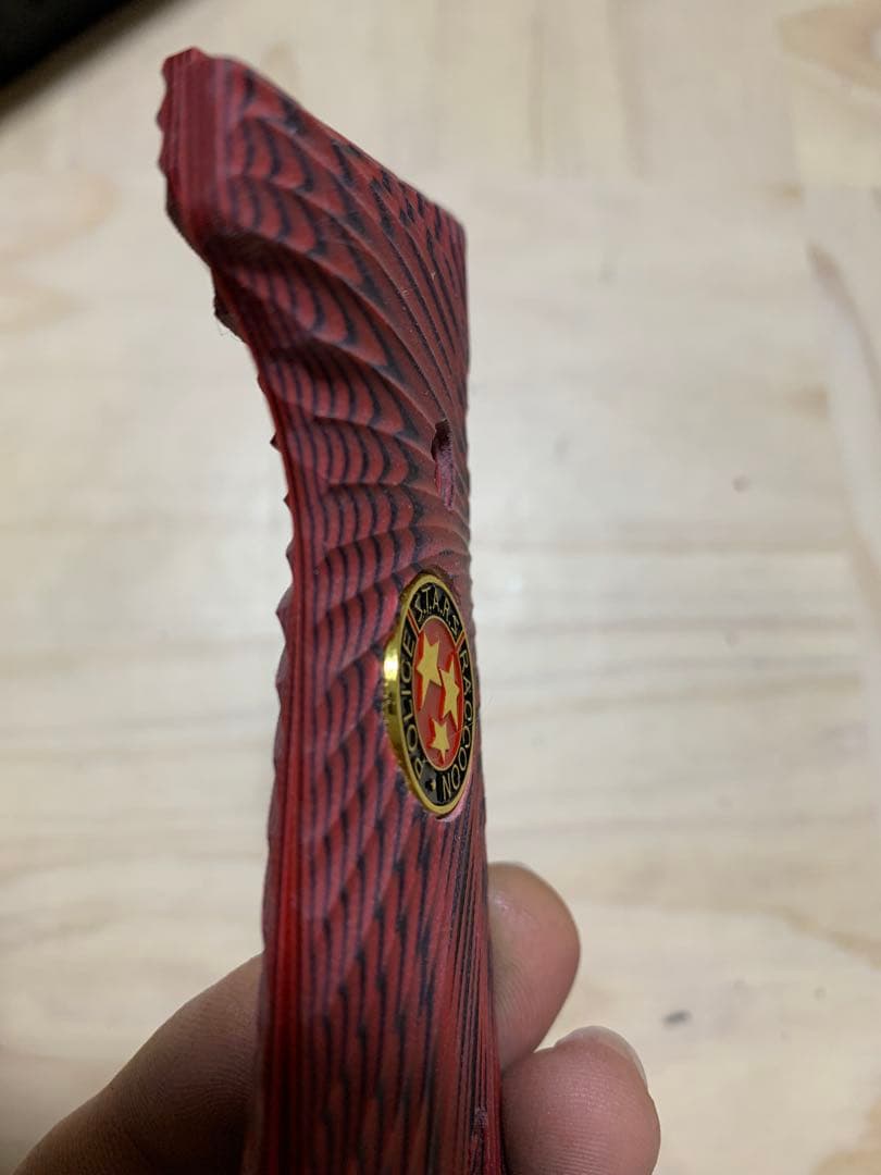 新品 ベレッタ M9 、M92F 、M9A1 G10素材グリップサムライエッジ風