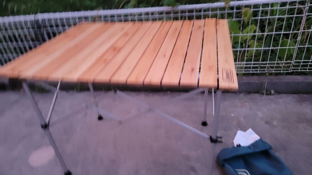 コールマン ナチュラルウッドロールテーブル/90