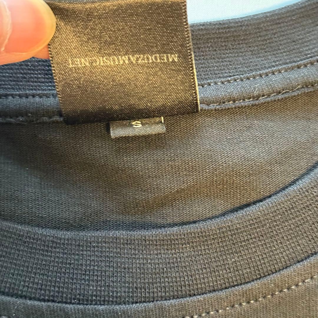 MEDUZA Tシャツ ブラック バックプリント Sサイズ