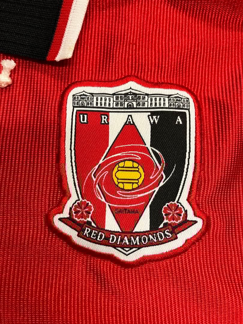 浦和レッズ　当時　ユニフォーム　サッカー　Jリーグ　浦和レッドダイヤモンズ