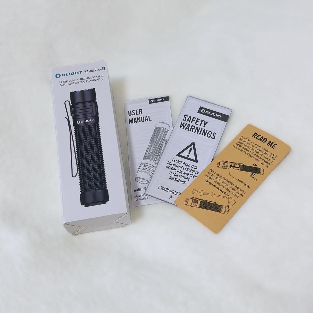 OLIGHT オーライト Warrior Mini 3 ledライト 懐中電灯
