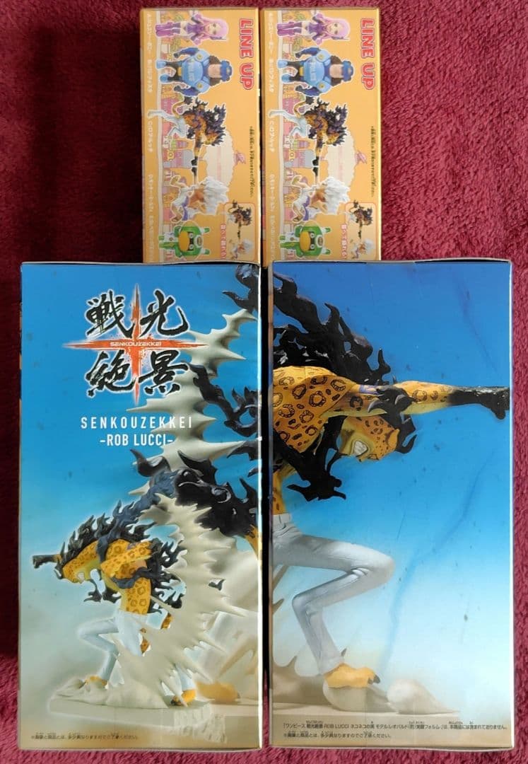 ワンピース、ロブ・ルッチ、モンキー・D・ルフィ、戦光絶景、ワーコレ、フィギュア、