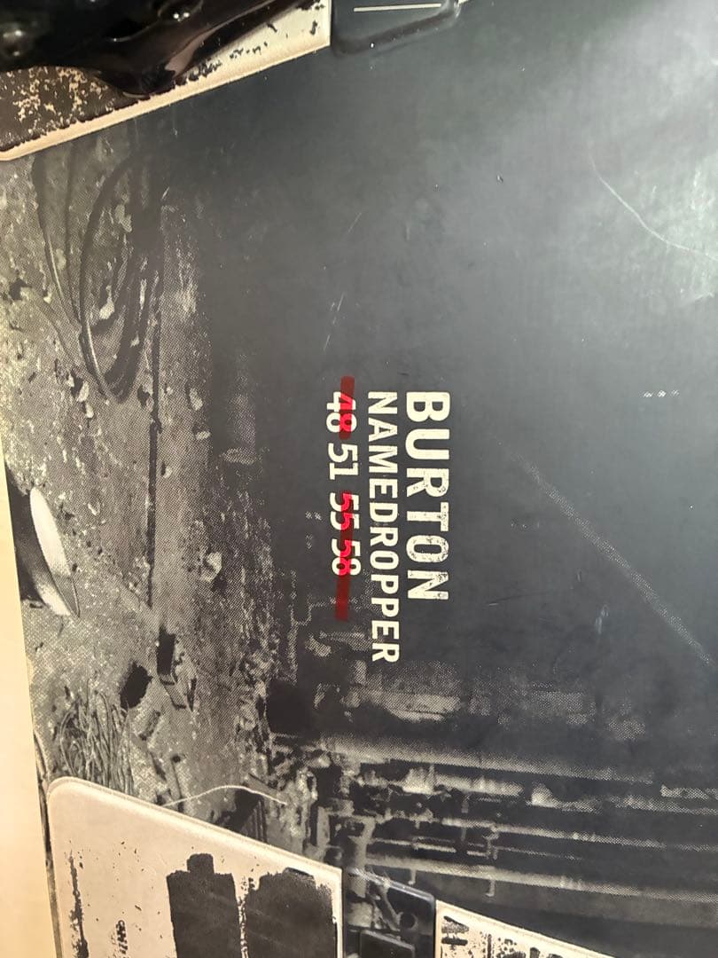 BURTON NAMEDROPPER ✖︎ BURTON CUSTOM 収納袋付き