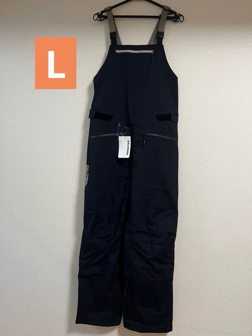 サロモン　スノボー　スキー　ウェアパンツ　ウェア　ツナギ　オーバーオール　L