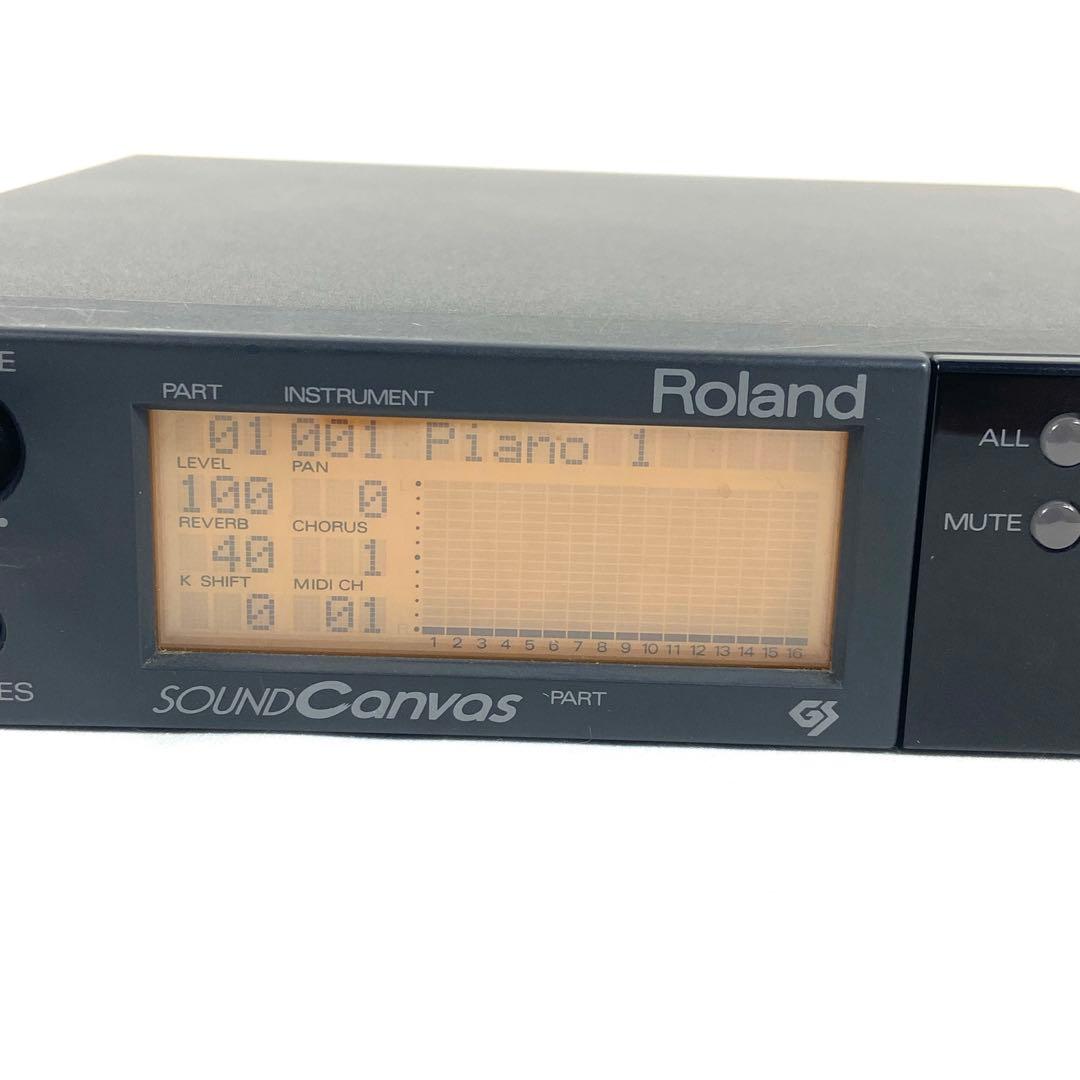 Roland ローランド SC-55 MIDI サウンド ジェネレーター 動作品