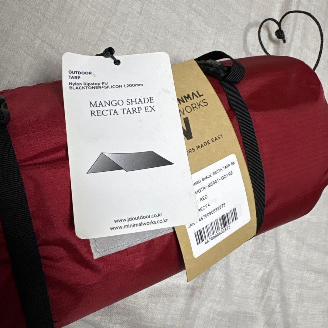 テント・タープ MINIMAL WORKS MANGO SHADE RECTA TARP EX