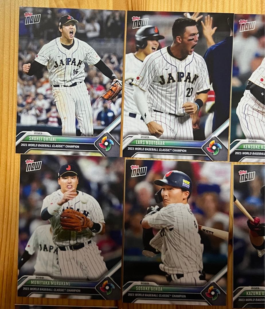 Topps now オンライン限定 WBC Champions 12枚セット