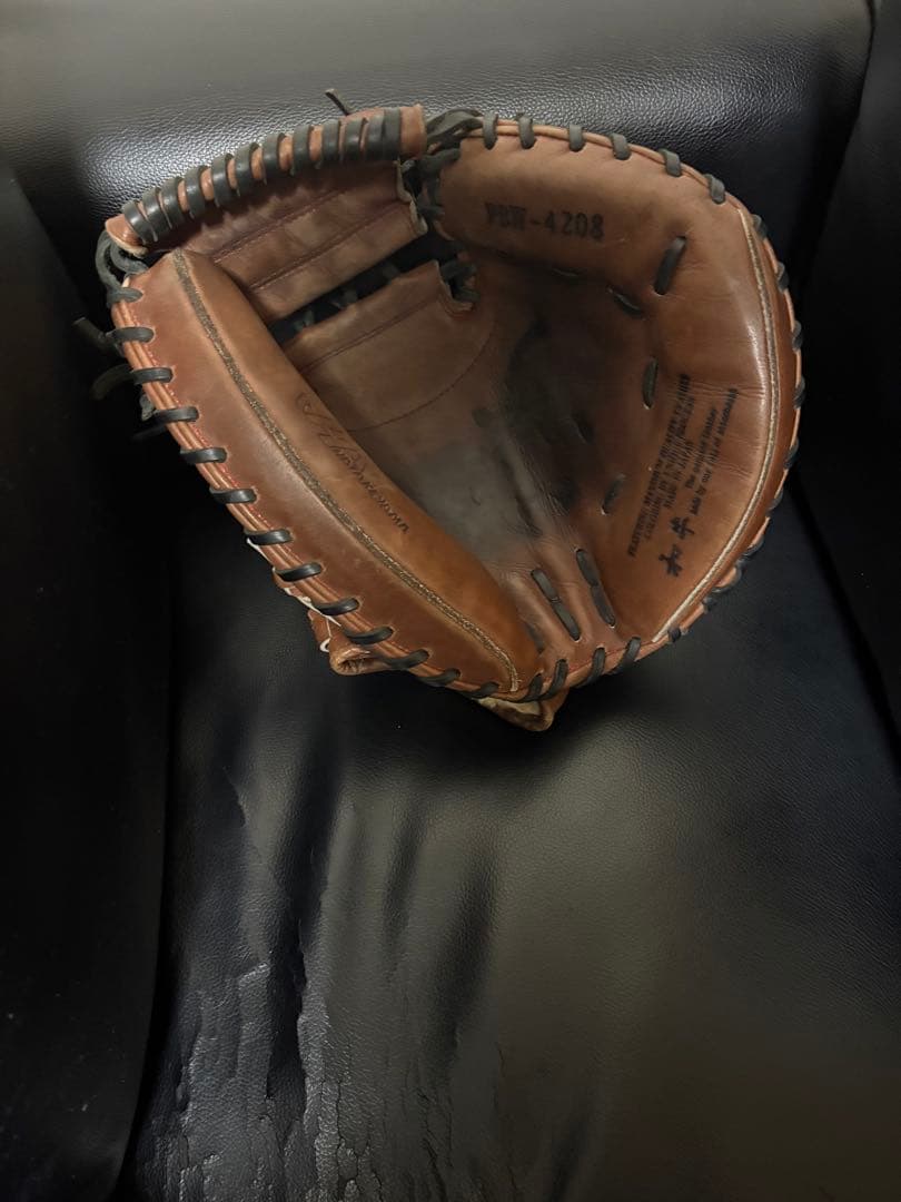 pbw-4208 ハタケヤマ　ブラウン　グローブ 右投げ用　キャッチャーミット