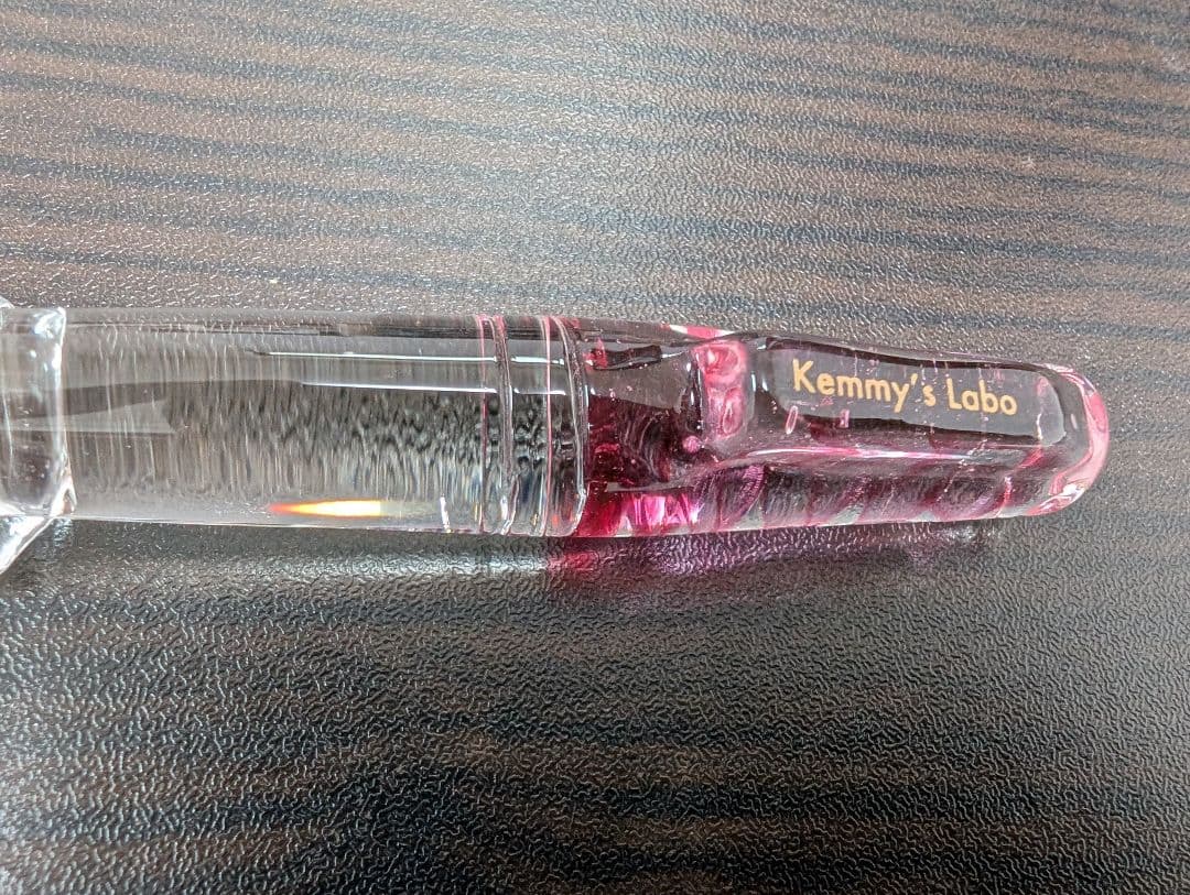 【美品】Kemmy's Labo ガラスペン阪急メンズ東京限定カラー