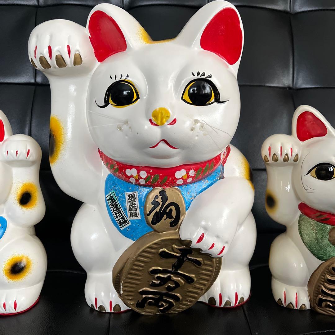 招き猫　3体セット