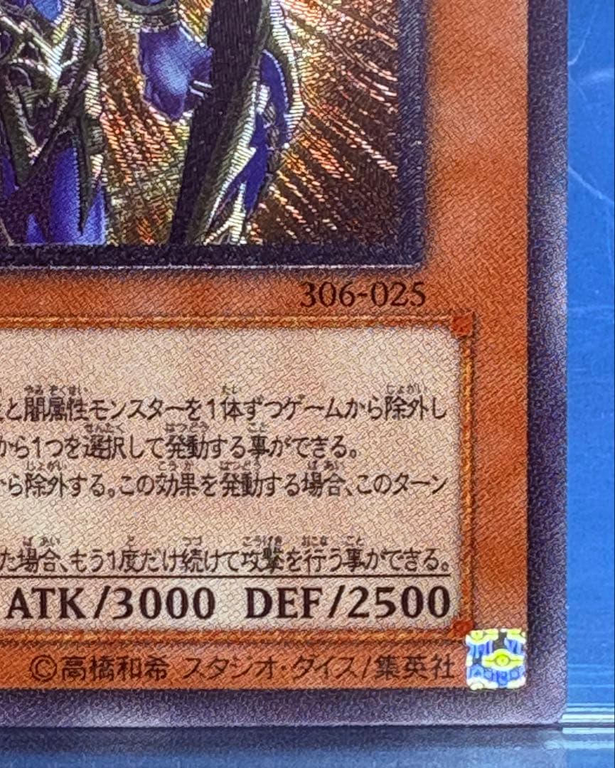 【遊戯王】カオスソルジャー　開闢の使者　レリーフ