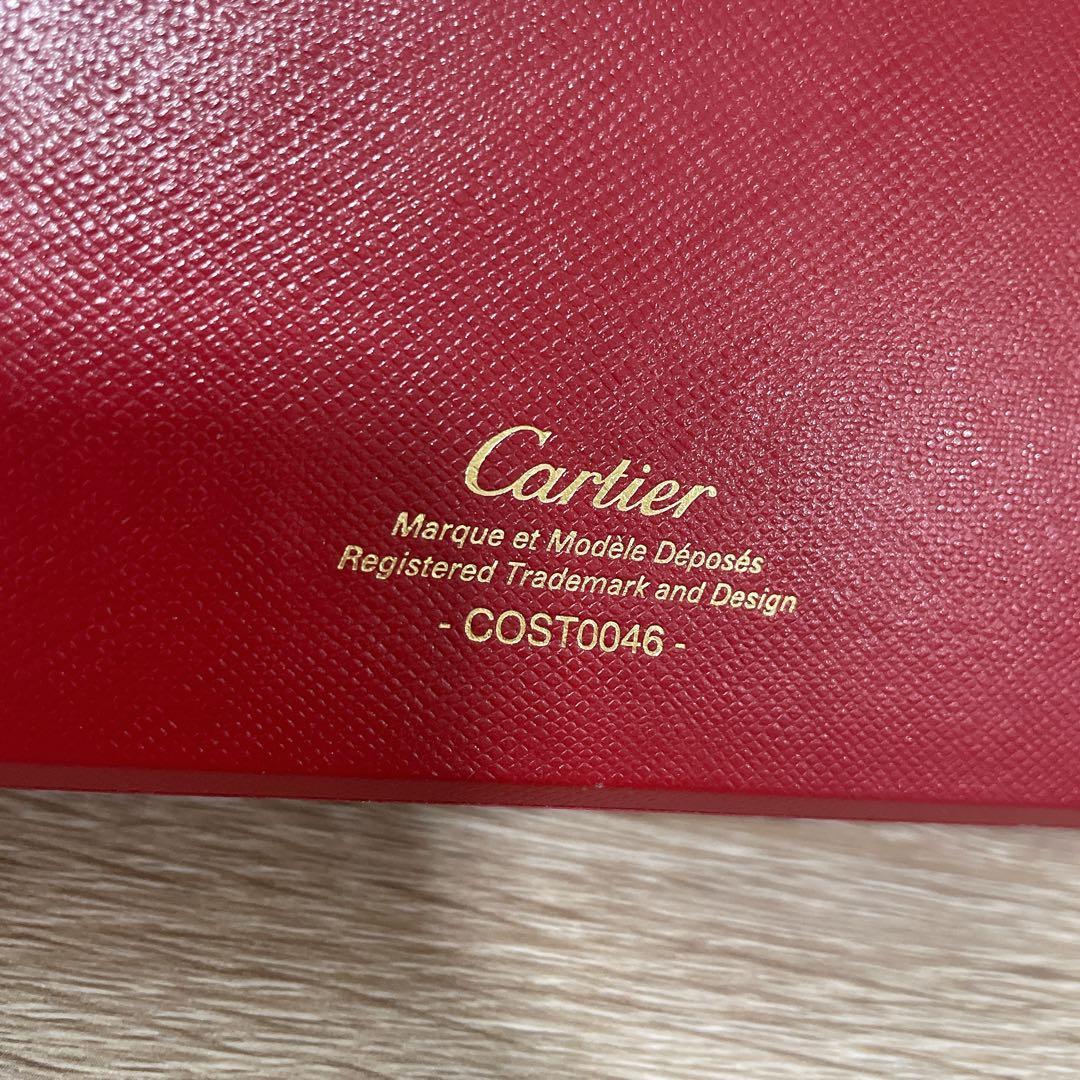 Cartier カルティエ ボールペン レッド ゴールド ボックス付き