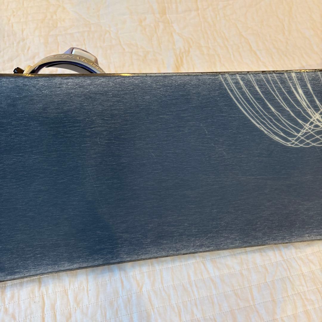 Naked Sycron スノーボード　ブルー　ホワイト　141 cm2点セット