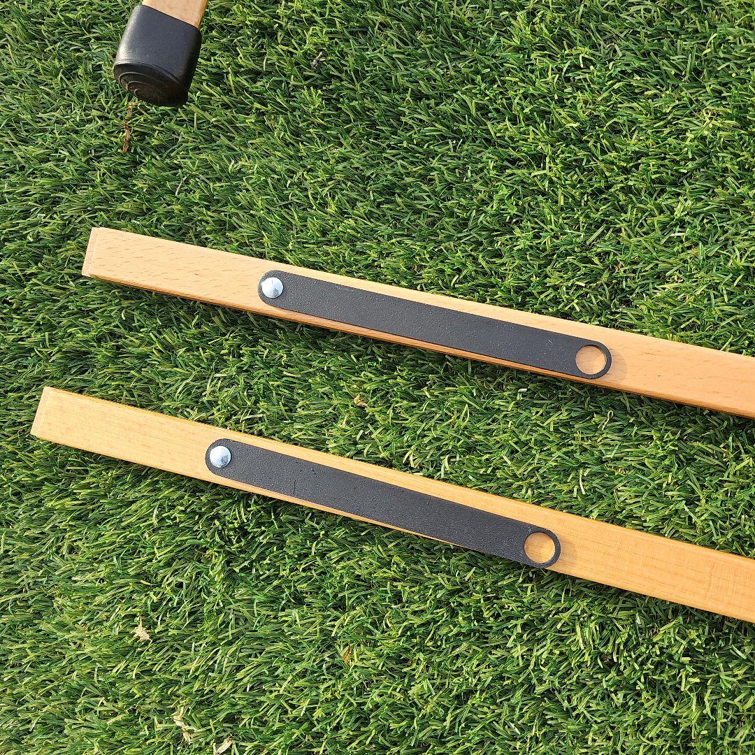 ハイランダー　ウッドフレームベンチ　二人掛け　ブラック　廃版品