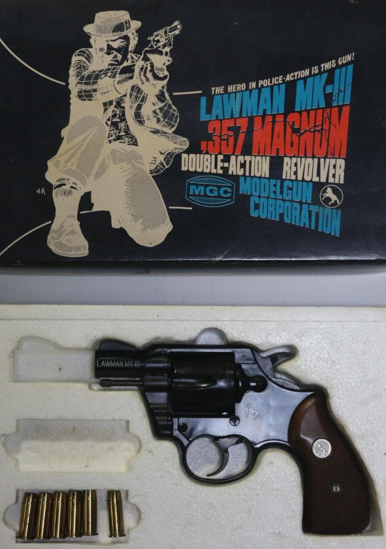 ぴよんきち　MGC製ABS樹脂モデルガン コルトローマン　合法品　未発火