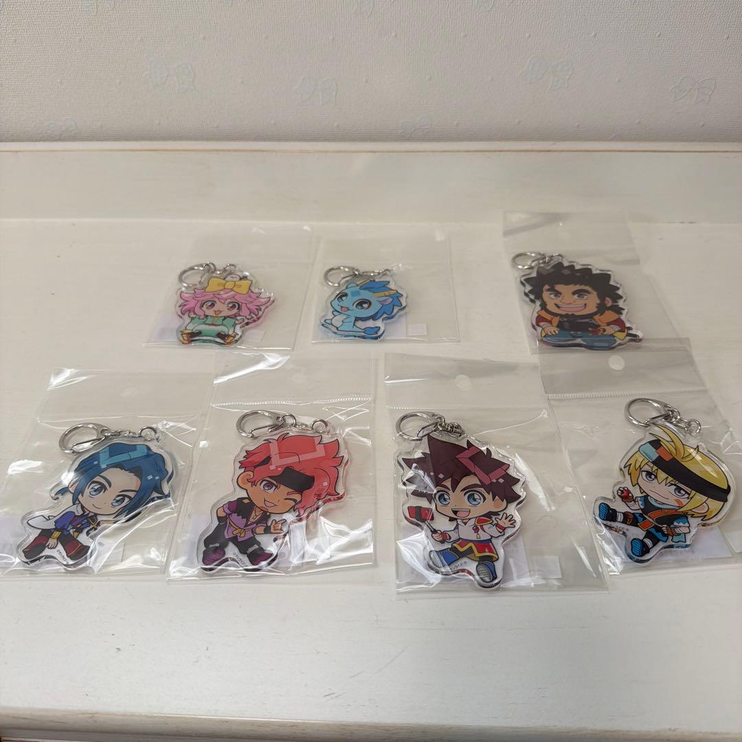 魔神創造伝　ワタル　アクリルキーホルダー 7個セット