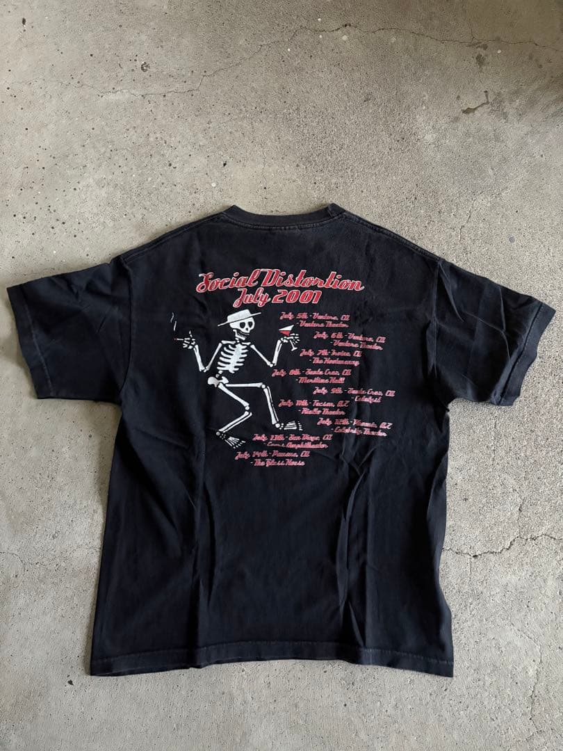 【激レア】 USA製SOCIAL DISTORTION半袖Tシャツ　ヴィンテージ