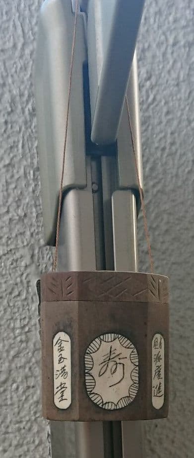 中間骨董品 アンティーク 「福」「 寿」 ハンドメイド 木彫り 箱