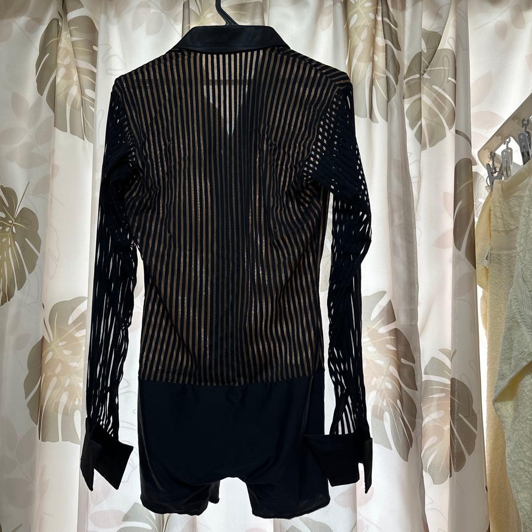 社交ダンス　ラテン　メンズシャツ　サイズS 定価45000円