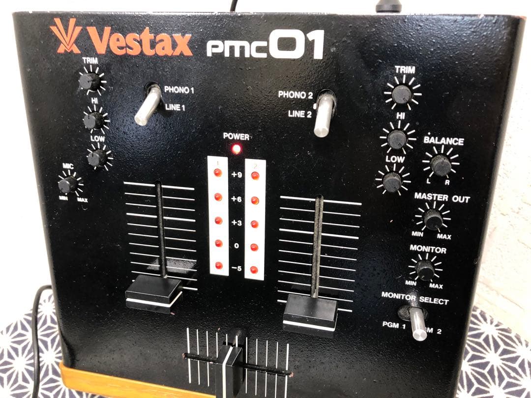 VESTAX ベスタクス　PMC01A 純正アダプター付属