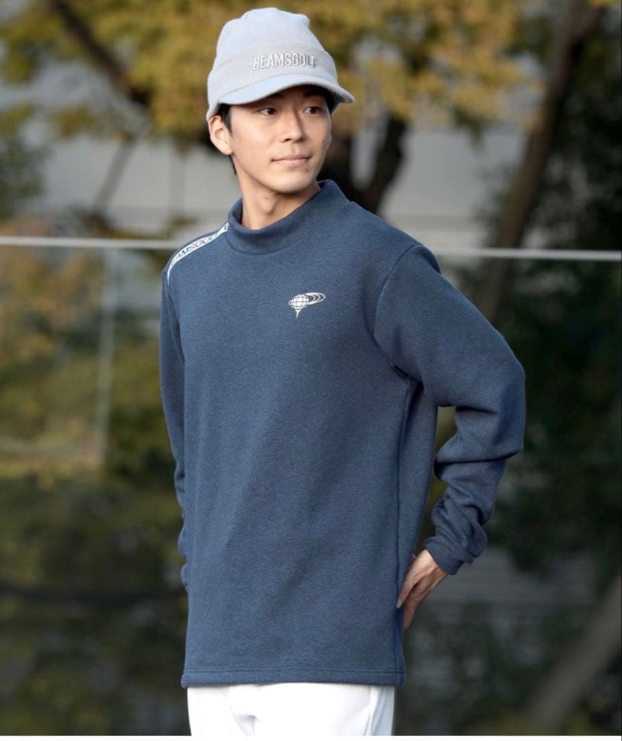 美品！早い者勝ち！定価22000円　ビームスゴルフ　モックネックシャツ