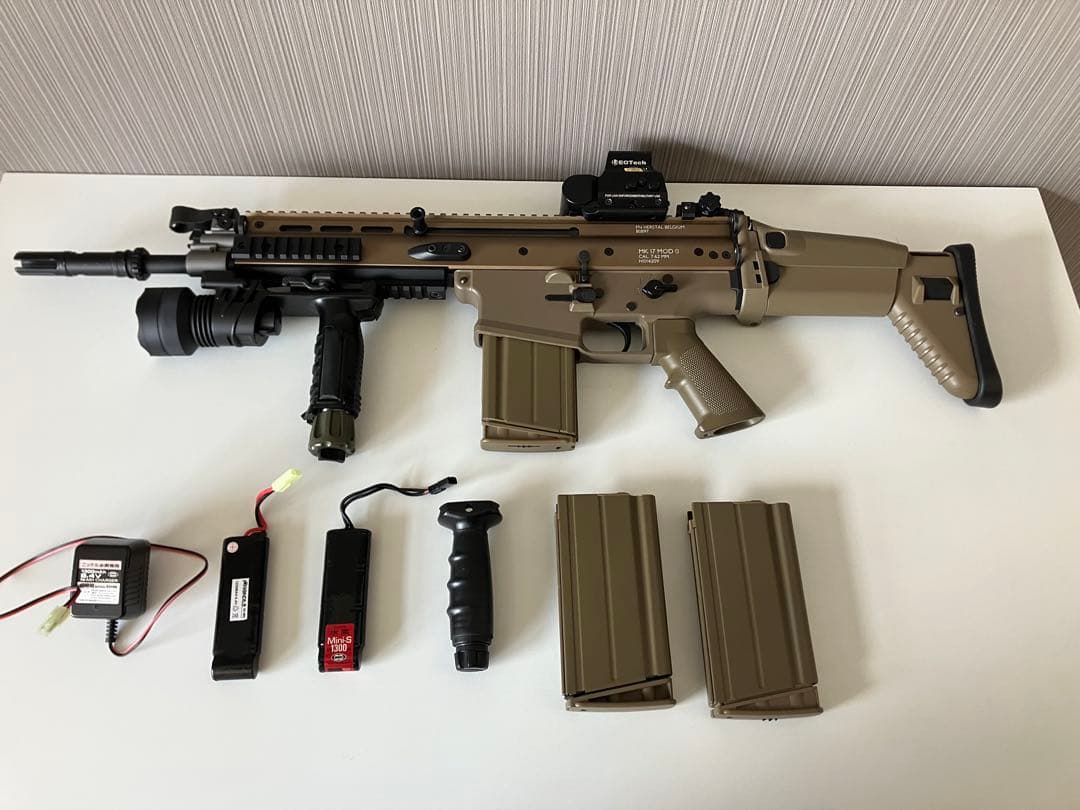 東京マルイ　次世代電動ガンSCAR-H・オプション多数・おまけ付き