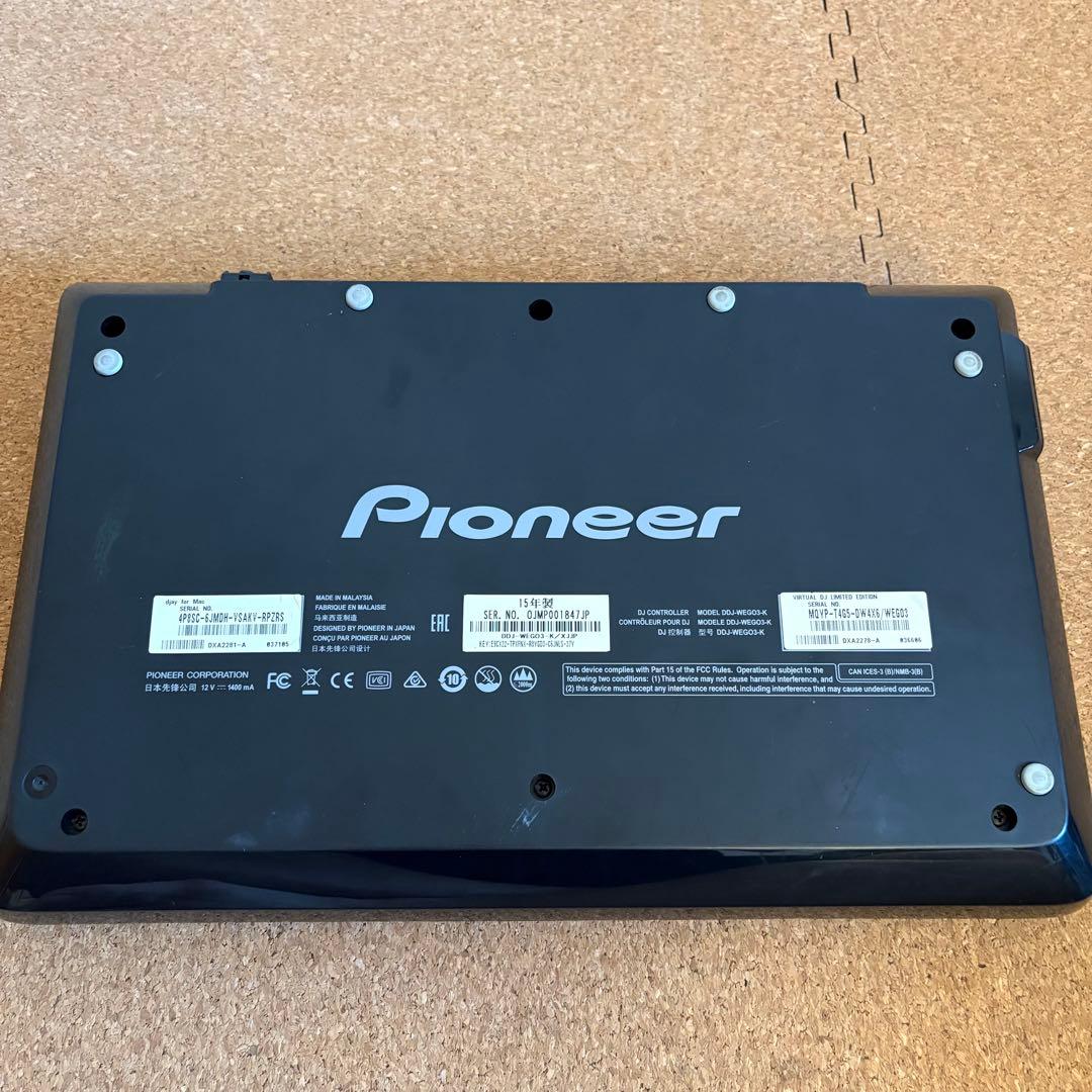 【中古】Pioneer DJコントローラー DDJ-WEGO3