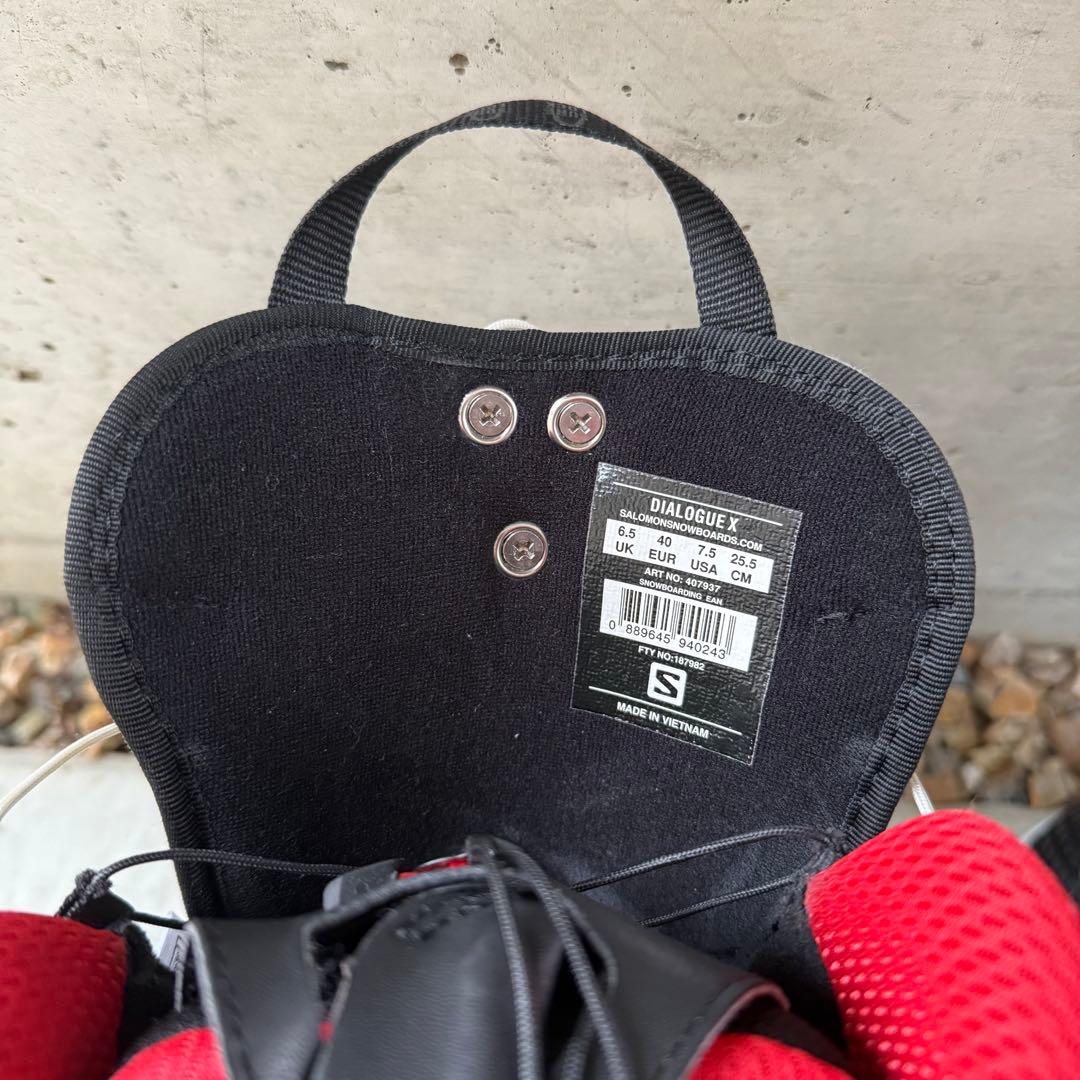 最終値下げ⚠️サロモン　Dialogue X WIDE 25.5cm　バネソール付
