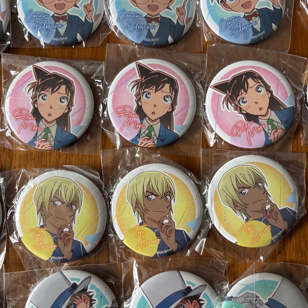 名探偵コナン 缶バッジセット 33個まとめ売り