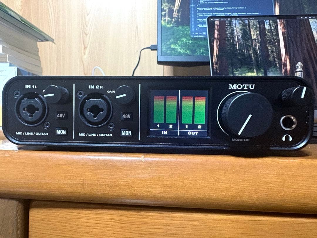 MOTU M2 オーディオインターフェース