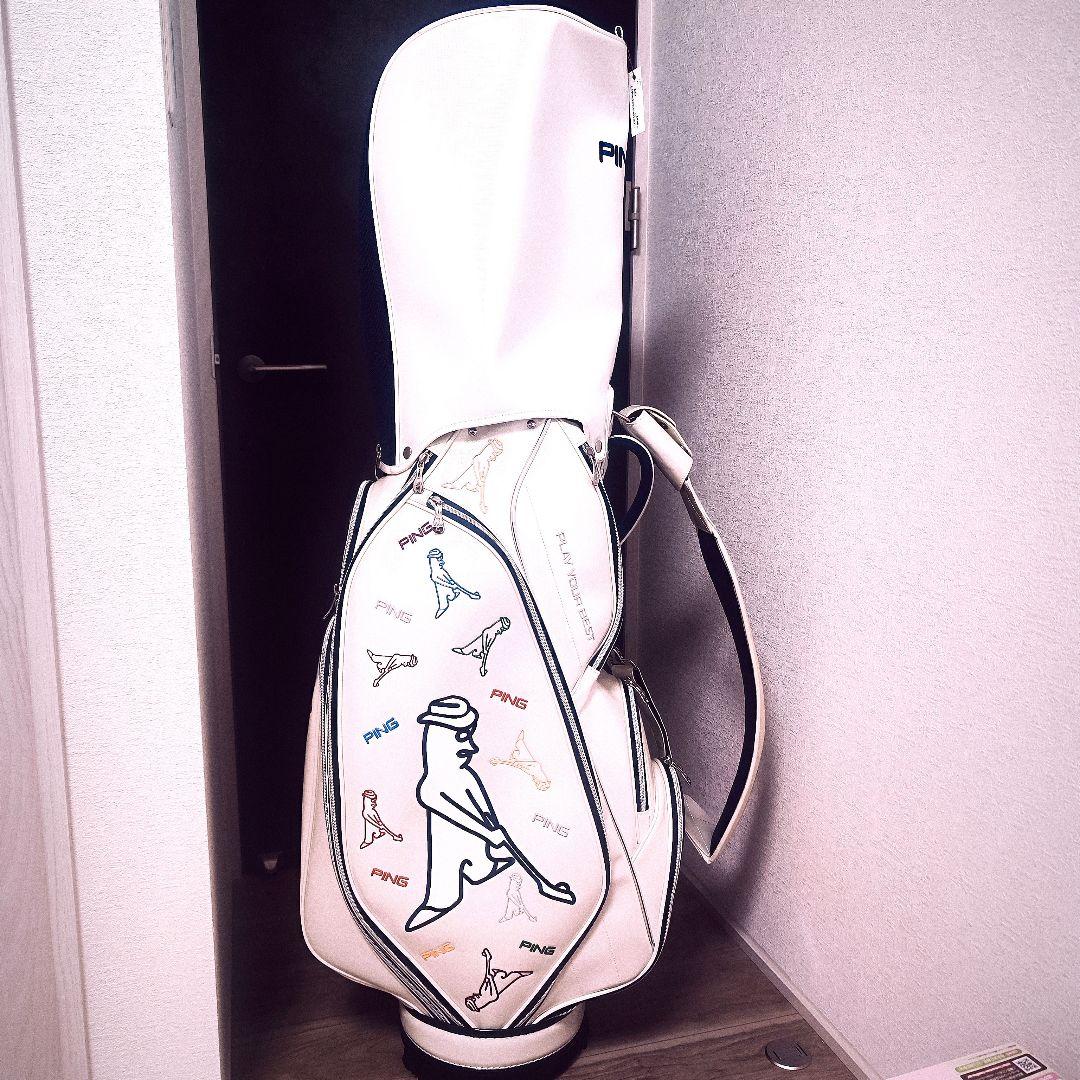Mr.Ping ◆ ミスターピン ◆ピンゴルフエナメル キャディバッグ ◆未使用