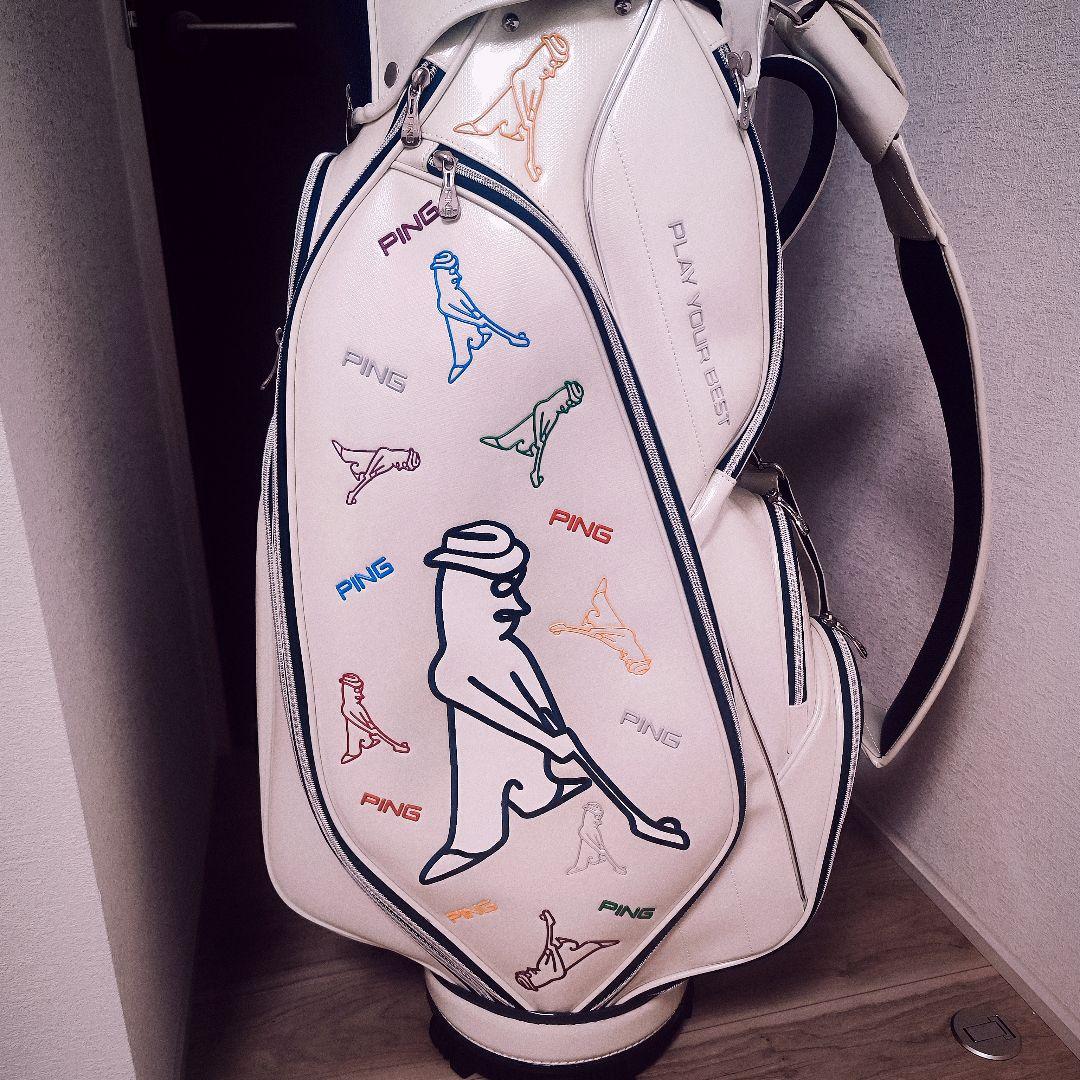 Mr.Ping ◆ ミスターピン ◆ピンゴルフエナメル キャディバッグ ◆未使用