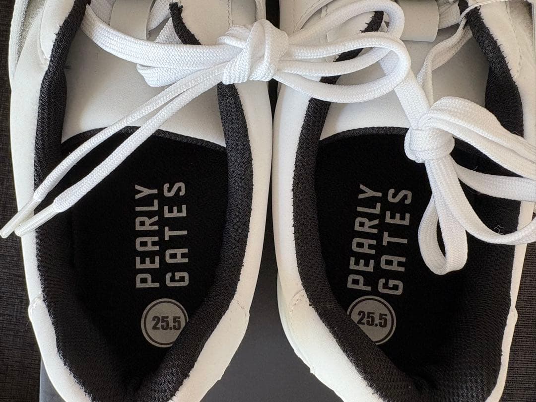 【新品 未使用品】PEARLY GATES 89 ゴルフ シューズ　25.5cm