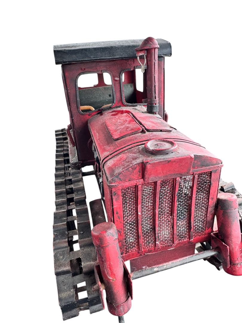 金属製 初期型ブルドーザー模型