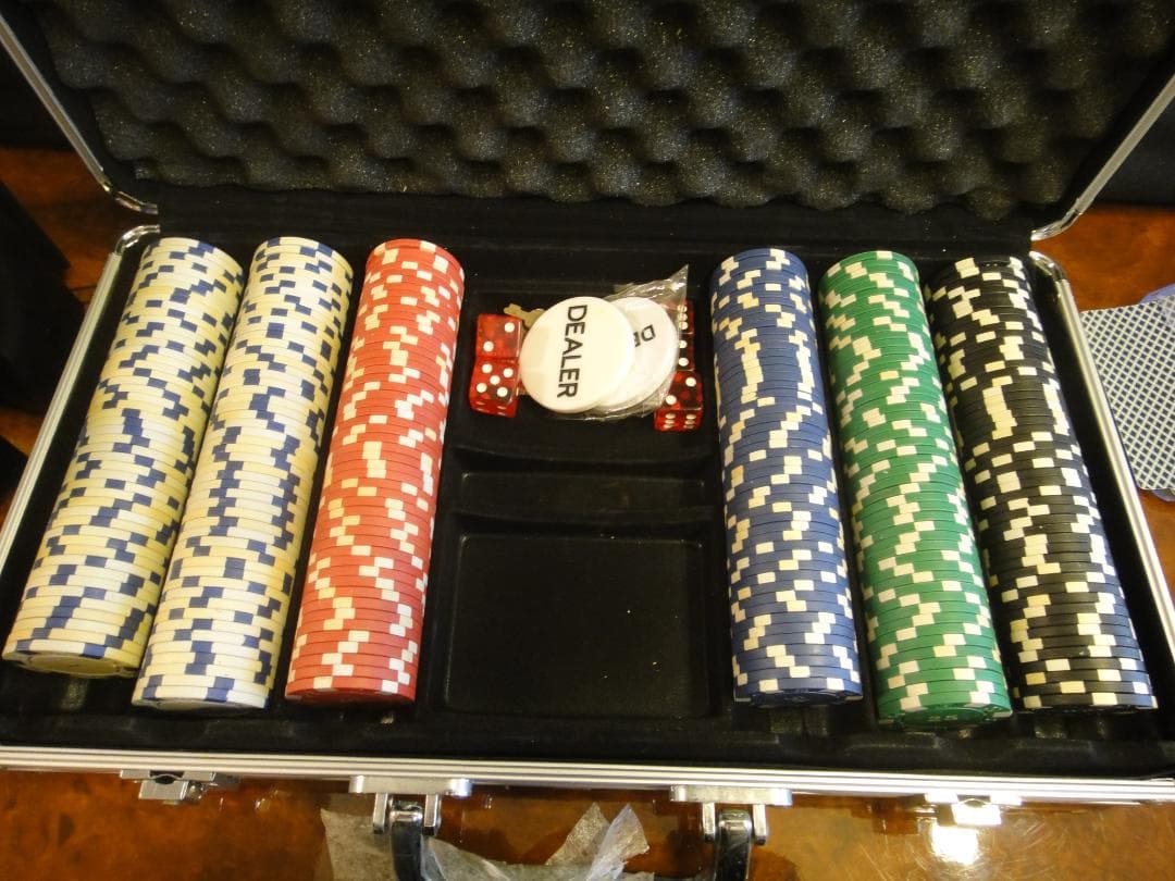 カジノ　CASINO　ボードテーブル　５点セット　ブラックジャック　ポーカー