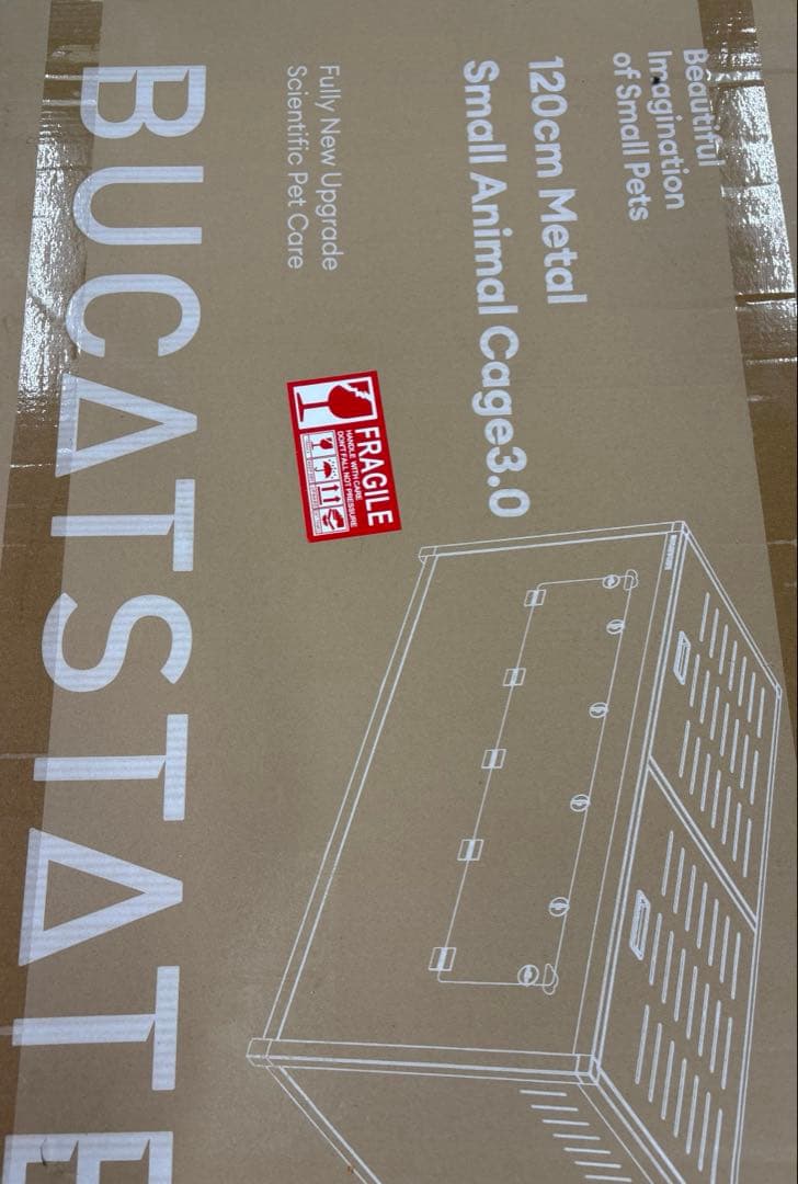 BUCATSTATE ハムスター ケージ 大型 120cm