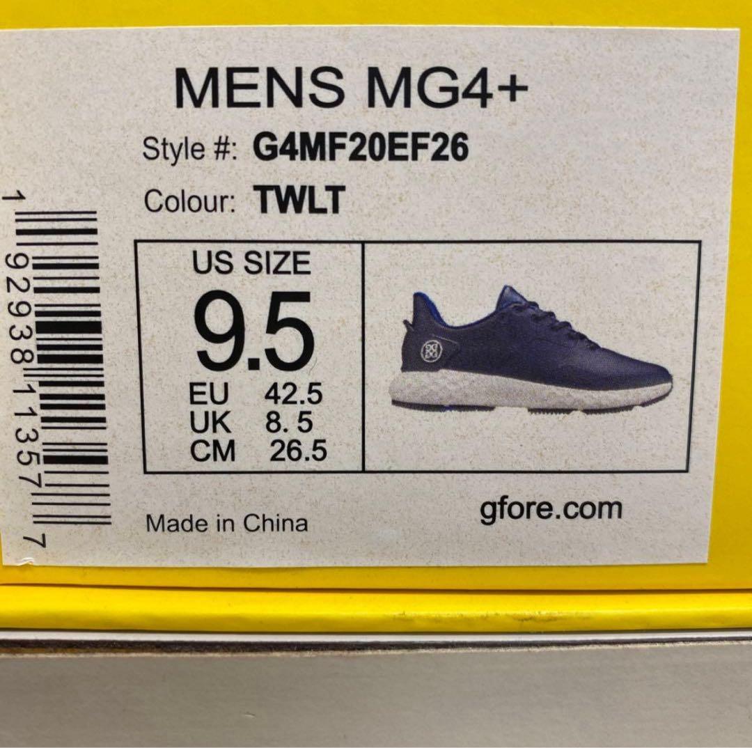 G/FORE ジーフォア MG4+ ゴルフシューズ 26.5cm ネイビー 紺