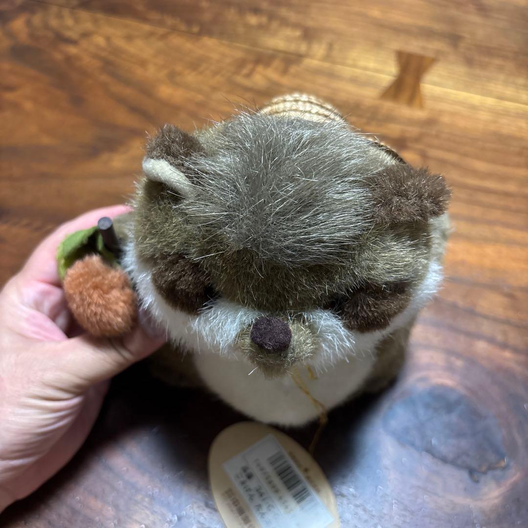 昭和レトロ　ナカジマ　ごきげんたん太　たぬき　ぬいぐるみ　Heart＆Heart