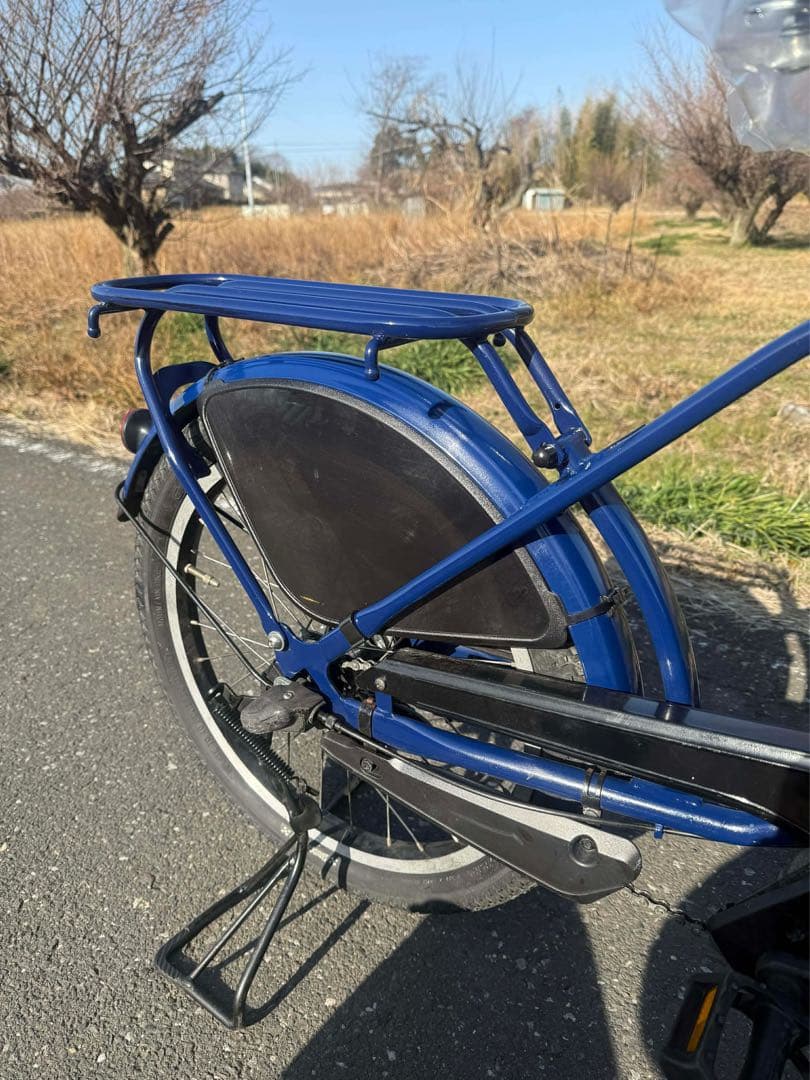 青色 シティタイプ 電動アシスト自転車