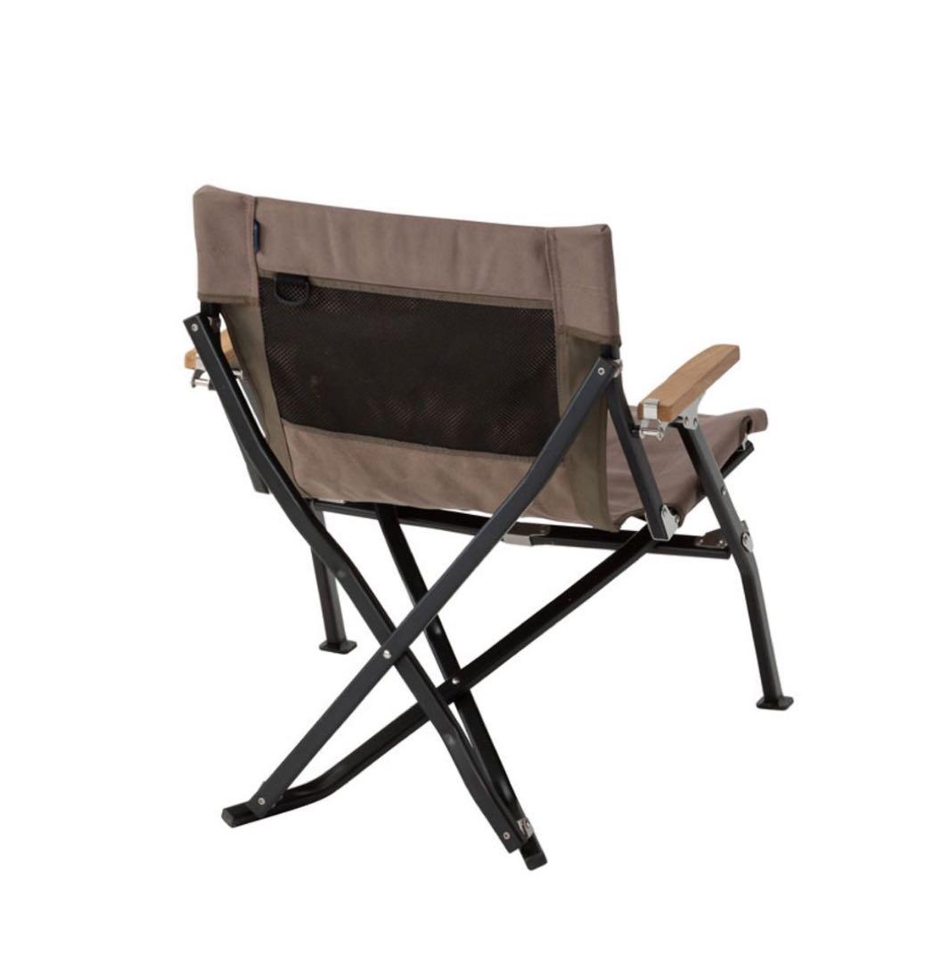  peakローチェア ショート グレー LV-093GY