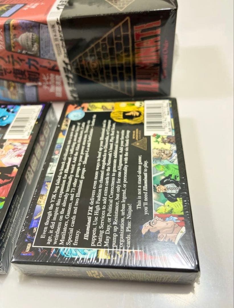 イルミナティカード《まとめ売り》未開封3BOX絶版廃盤伝説フリーメイソン