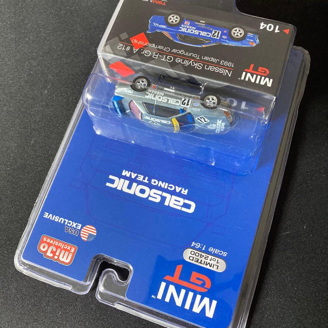 MINI GT チェイス　CALSONIC GT-R mijo